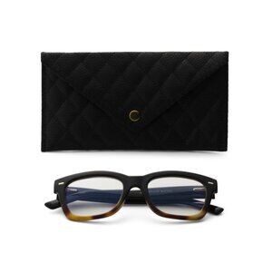 BETHENNY EYEWEAR Black 52mm Readers With Case And Cloth